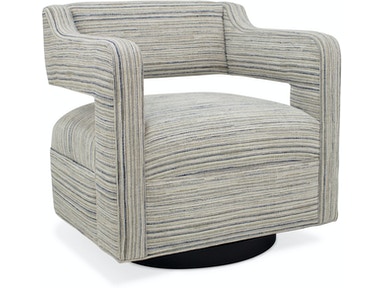 (image for) Sam Moore - Swivel Chair - 1594 Moxie Wood Base