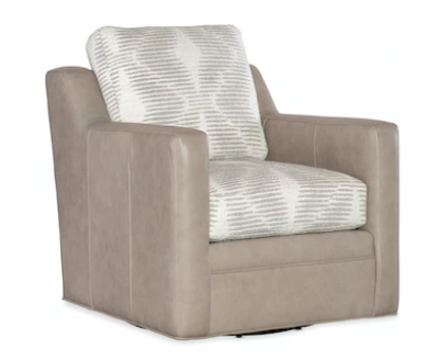 (image for) Bradington Young - 771-25SW Leather Swivel Chair Melville