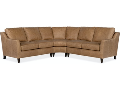 (image for) Bradington Young - 772 Leather Sectional Marleigh