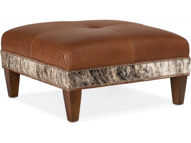 (image for) Bradington Young - Leather Ottoman 804-SQ