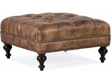 (image for) Bradington Young - Leather Ottoman 805-SQ