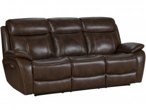 (image for) Barcalounger - Sandover Sofa - Tri Tone Chocolate