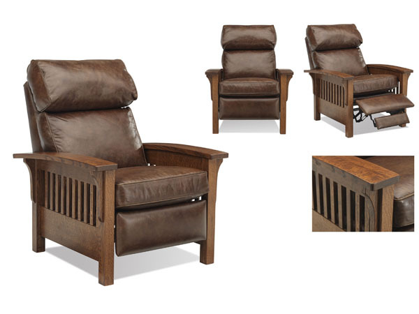 (image for) Leathercraft Furniture - Woody Recliner